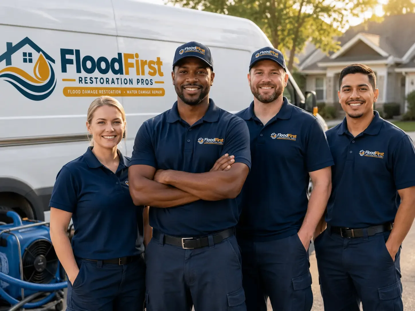 Flood Damage Restoration company in Telferner, TX
